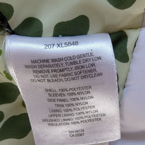 Columbia Sportswear Company Women's Ski Jacket Green White Waterproof Size L - Picture 9 of 12